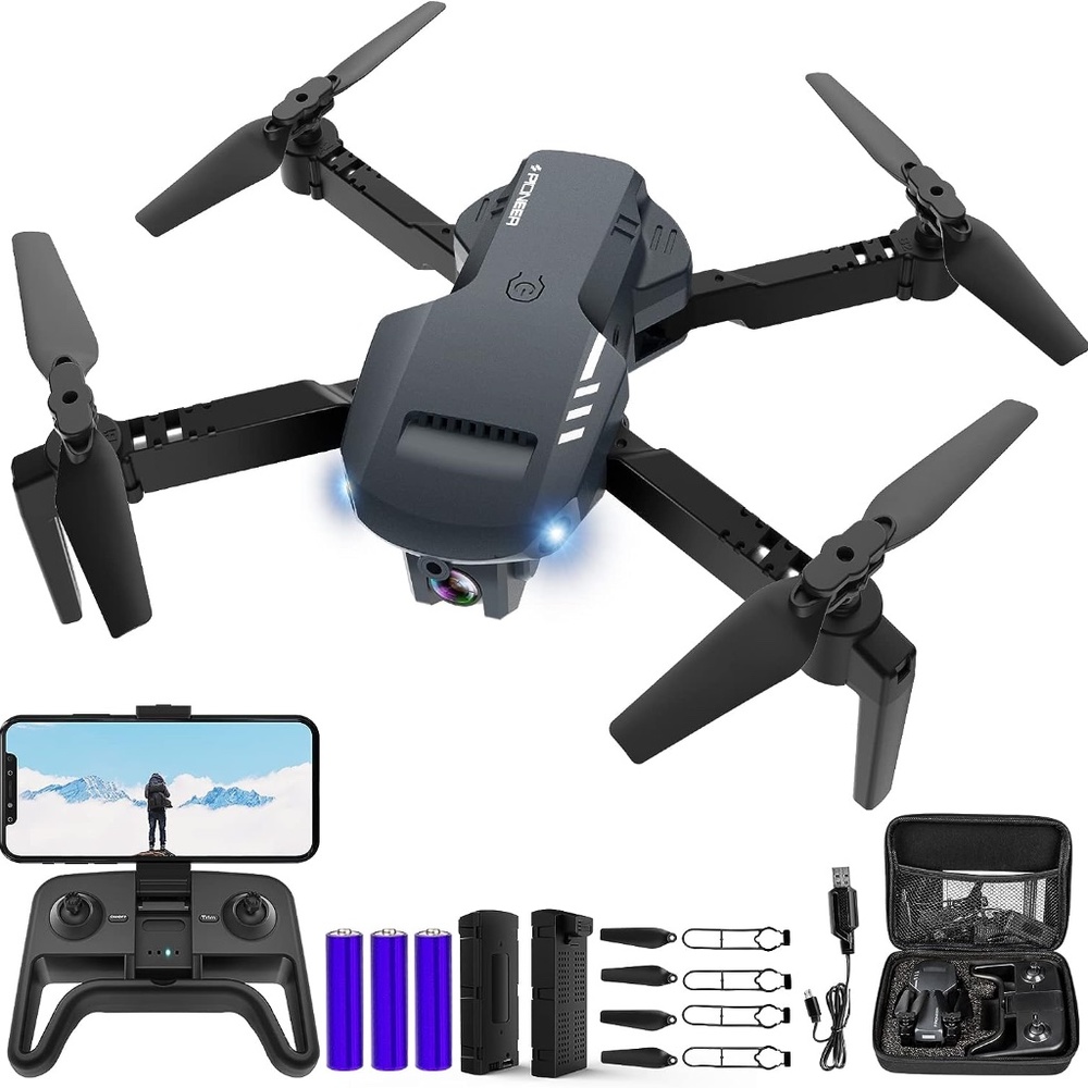Mini Drone with Camera - Capture the Sky 2 Batteries Included